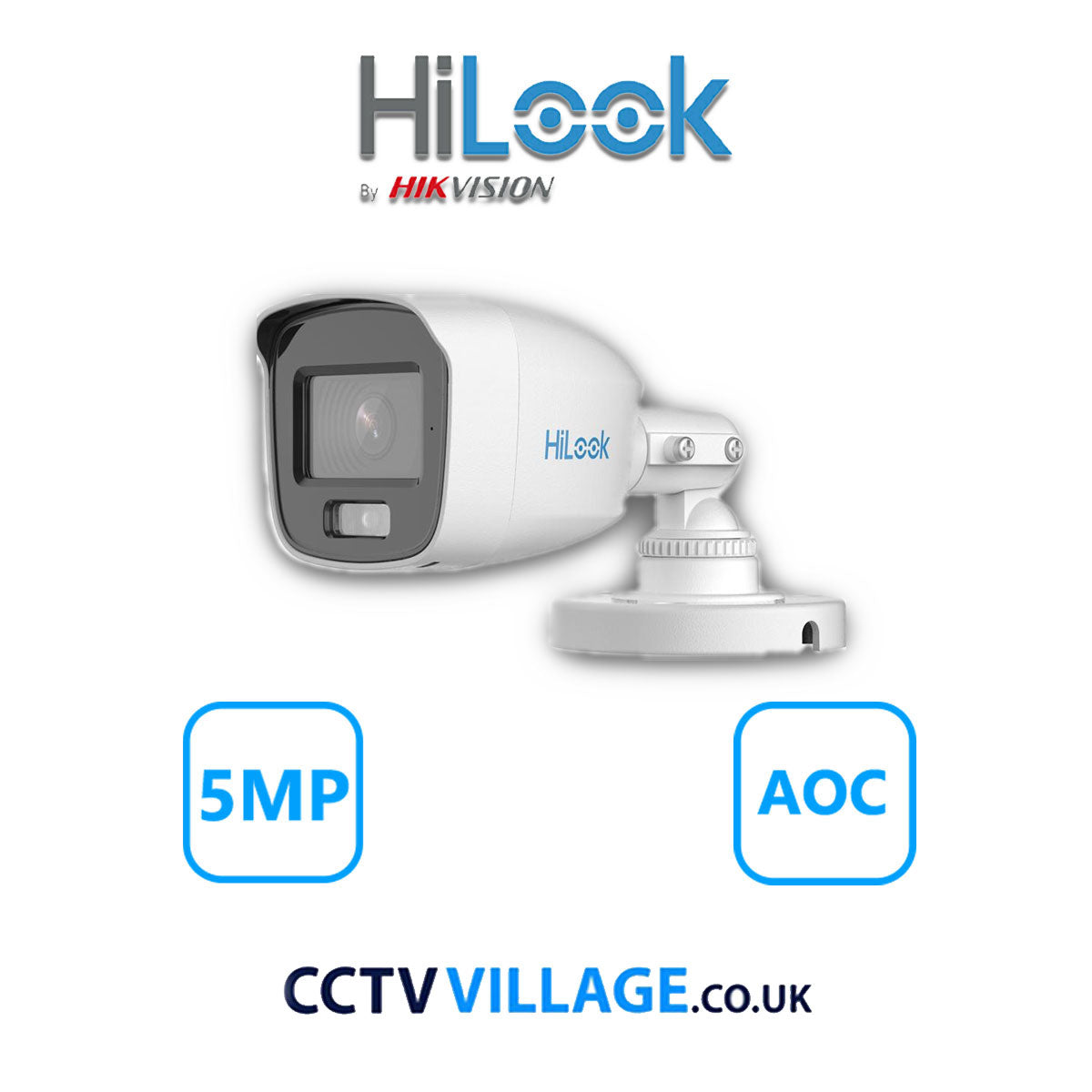 HiLook 5MP Mix system four cameras with audio without HDD