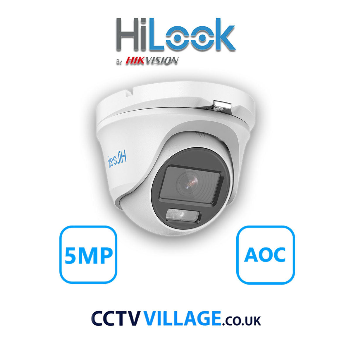 HiLook 5MP Mix system eight cameras with audio 8TB