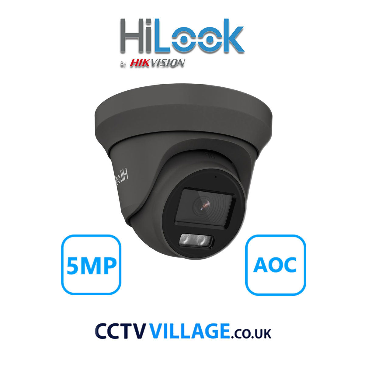 HiLook 5MP Mix system four cameras with audio without HDD