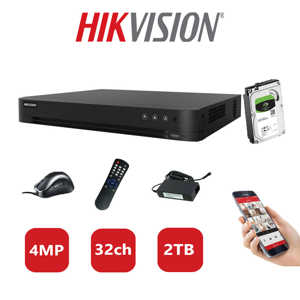 Hikvision 5MP DVR iDS-7232HQHI-M2/S 2TB HDD