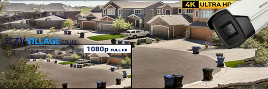 Comparison of 1080p vs 4K CCTV Camera Resolutions