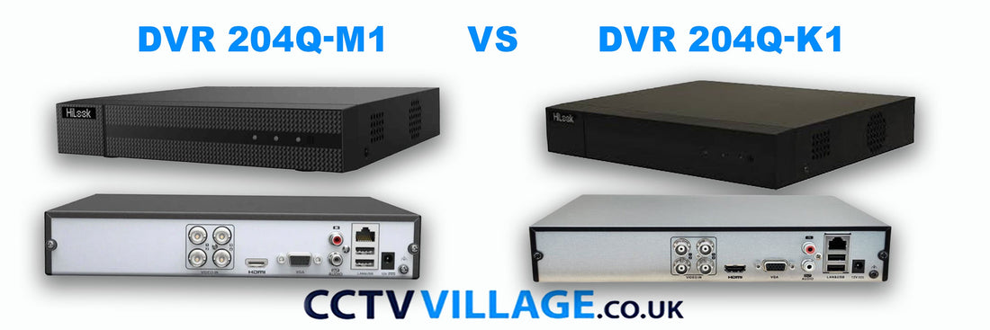 Comparing HiLook DVR 204Q-M1 vs. DVR 204Q-K1