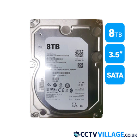 8TB 3.5″ Internal Desktop Hard Drive SATA HDD CCTV PC Lot