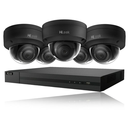 4K HIKVISION CCTV SYSTEM IP POE 8MP AUDIO MIC HD CAMERA NIGHTVISION SECURITY KIT 8CH NVR 5x Cameras 1TB HDD