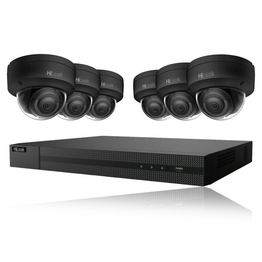 4K HIKVISION CCTV SYSTEM IP POE 8MP AUDIO MIC HD CAMERA NIGHTVISION SECURITY KIT 8CH NVR 6x Cameras 1TB HDD