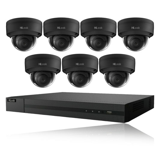 4K HIKVISION CCTV SYSTEM IP POE 8MP AUDIO MIC HD CAMERA NIGHTVISION SECURITY KIT 8CH NVR 7x Cameras 1TB HDD