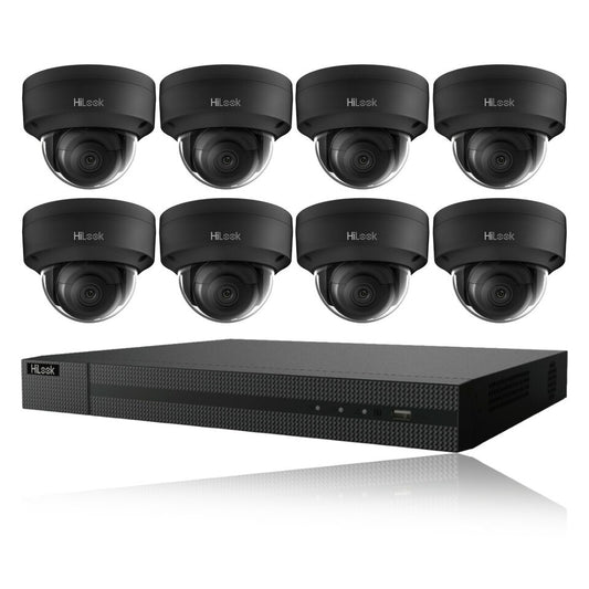 4K HIKVISION CCTV SYSTEM IP POE 8MP AUDIO MIC HD CAMERA NIGHTVISION SECURITY KIT 8CH NVR 8x Cameras 1TB HDD