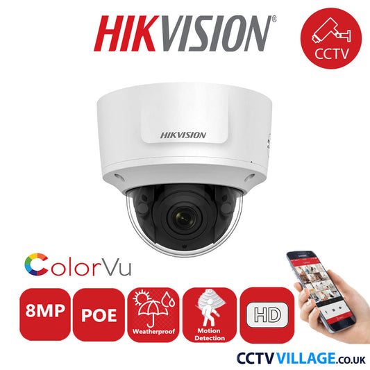 Hikvision 8MP DS-2CD2783G0-IZS Dome Camera