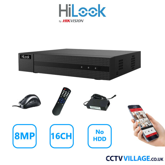 HiLook 8MP 16CH DVR 216U-M1 No HDD