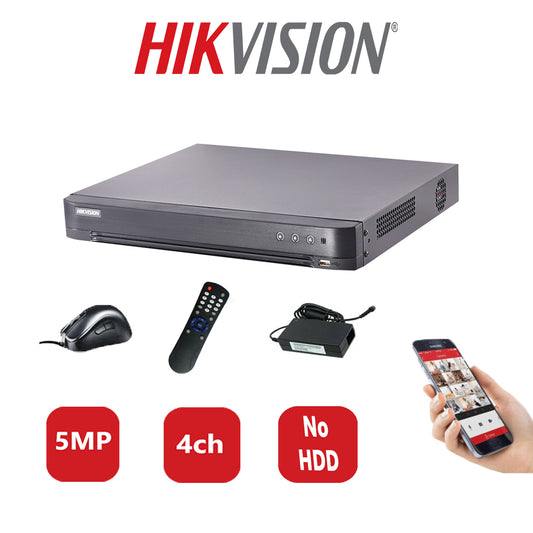 Hikvision 5MP DVR iDS-7204HQHI-K1/2S (C) No HDD