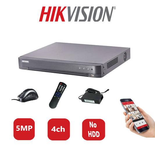 Hikvision 5MP DVR iDS-7204HUHI-K2/4S  No HDD