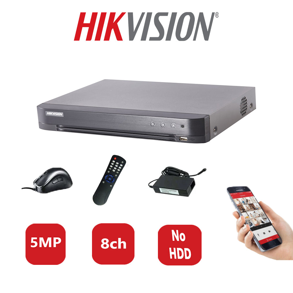 Hikvision 5MP DVR iDS-7208HQHI-K1/4S (C) No HDD