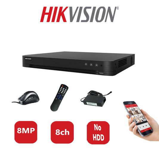 Hikvision 8MP DVR iDS-7208HUHI-M2/P NO HDD