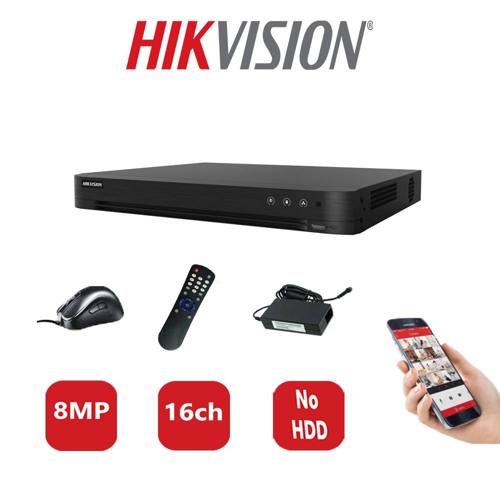 Hikvision 8MP DVR iDS-7216HUHI-M2/S NO HDD