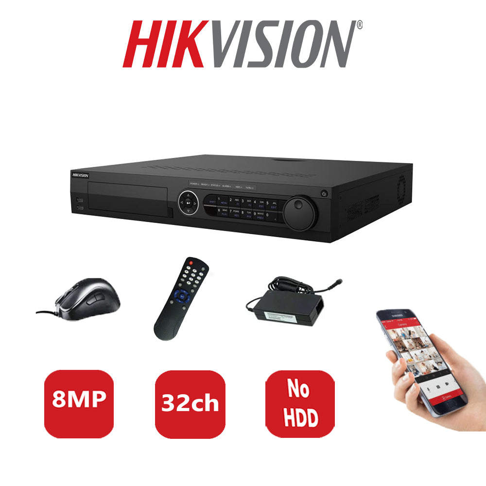 Hikvision 8MP DVR iDS-7332HUHI-M4/S NO HDD