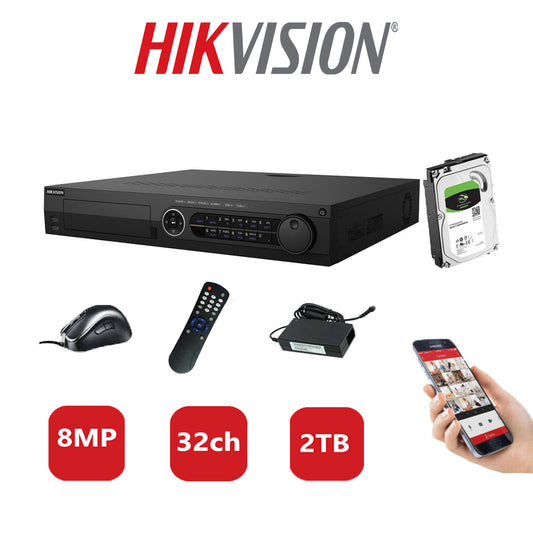 Hikvision 8MP DVR iDS-7332HUHI-M4/S 2TB HDD